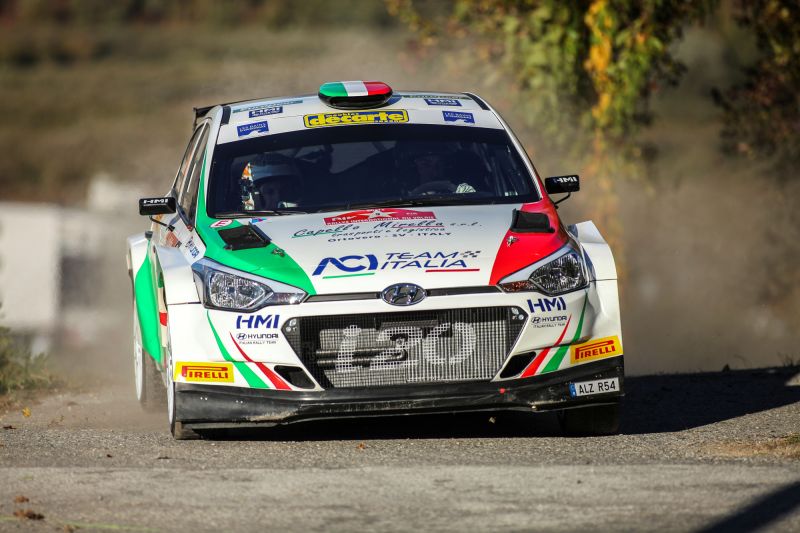HMI - Hyundai Italian Rally Team for the first time in full force at the 2016 Monza Rally Show